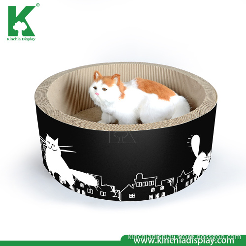 Wholesale Pet Toy Product Corrugated indoor Cat House corner Cardboard Cat